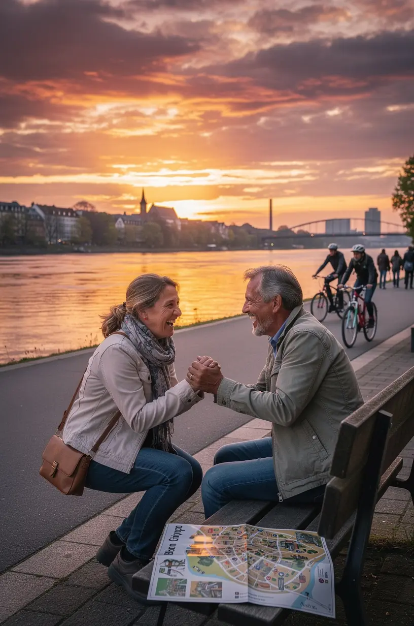 Karte einer deutschen Region mit markierten Reiserouten für einen Wochenendtrip von zwei bis drei Tagen.